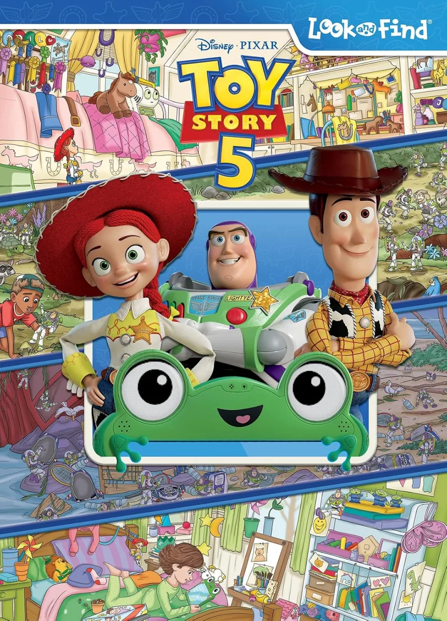 Disney Pixar Toy Story 5 - Look and Find Activity Book - Woody, Buzz Lightyear, Jessi, and More!