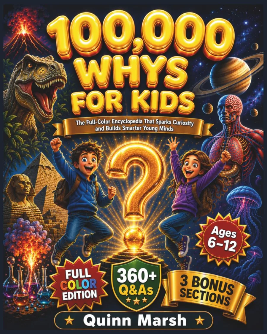 100,000 WHYS FOR KIDS: The Full-Color Encyclopedia That Sparks Curiosity and Builds Smarter