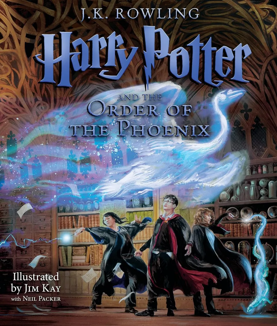 Harry Potter and the Order of the Phoenix: The Illustrated Edition (Harry Potter, Book 5) (5)