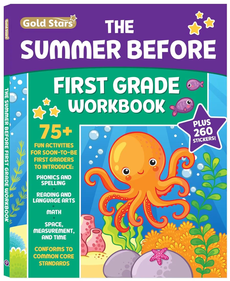 The Summer Before First Grade Workbook School Bridging Kindergarten to First Grade Ages 6 - 7