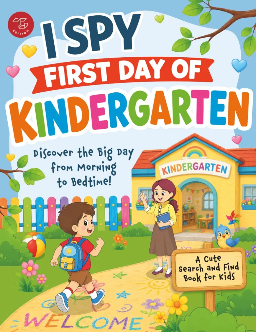 I Spy First Day of Kindergarten: Discover the Big Day from Morning to Bedtime! A Cute Search