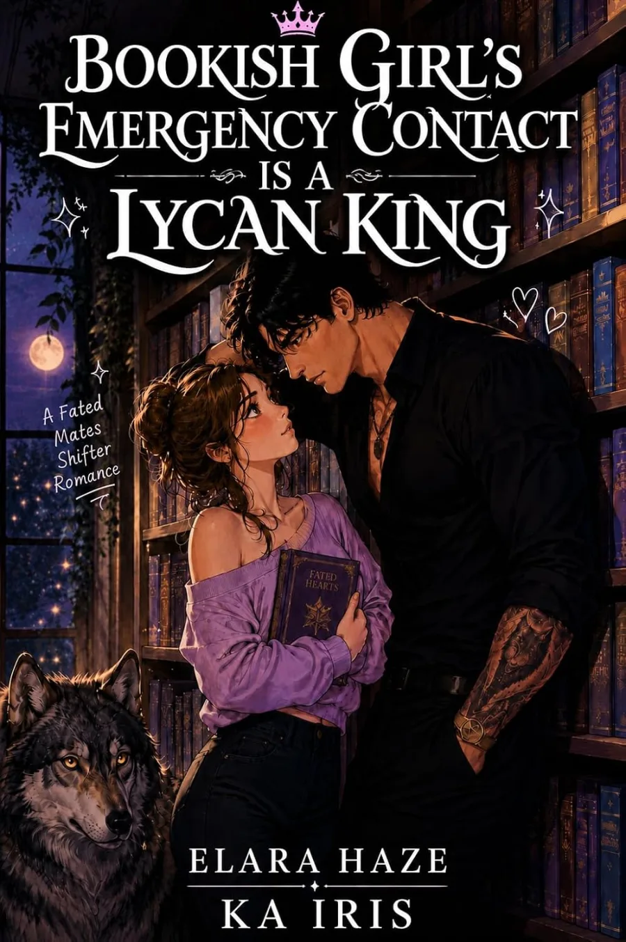 Bookish Girl’s Emergency Contact Is a Lycan King: A Fated Mates Shifter Romance