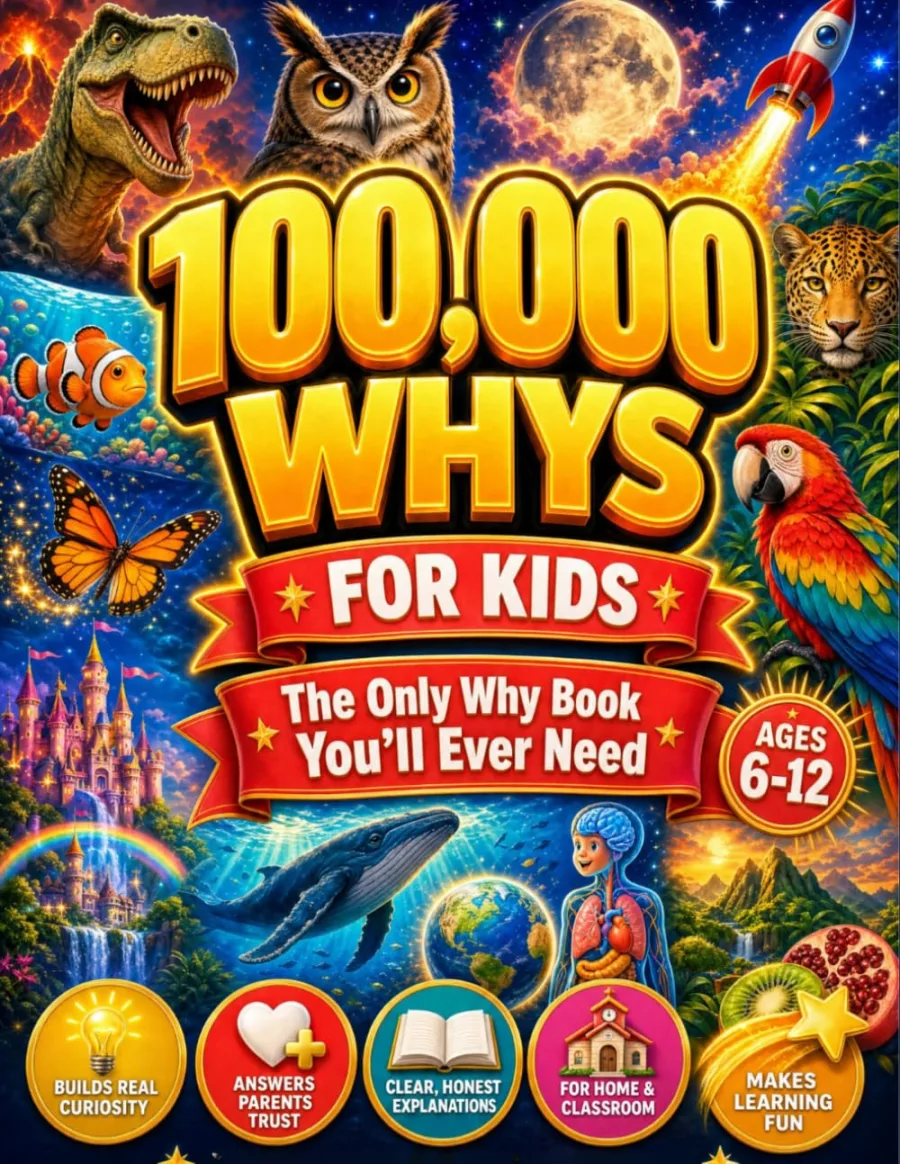 100,000 Whys for Kids - The Only Why Book You'll Ever Need
