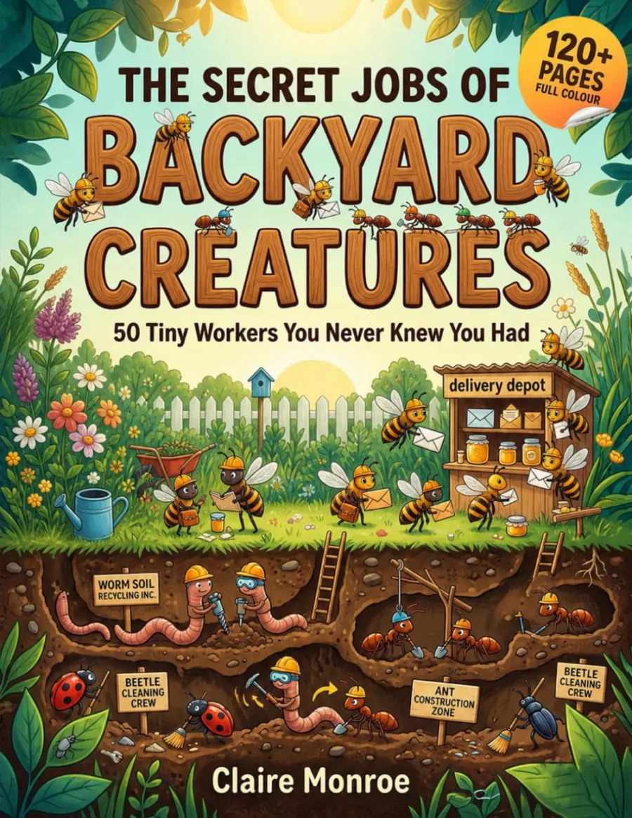The Secret Jobs of Backyard Creatures For Kids Aged 6 to 10