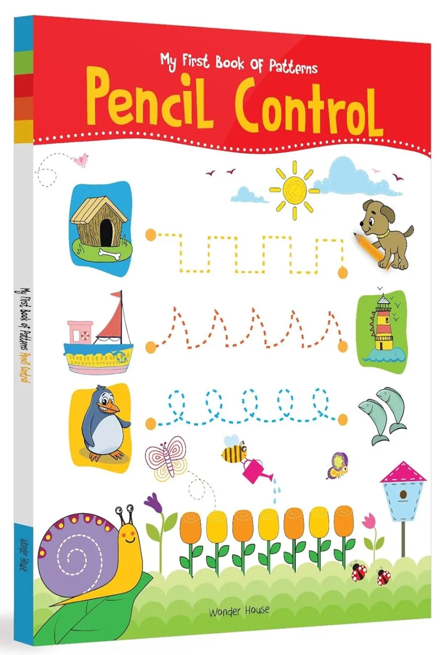 My First Book of Patterns Pencil Control: Patterns Practice book for kids