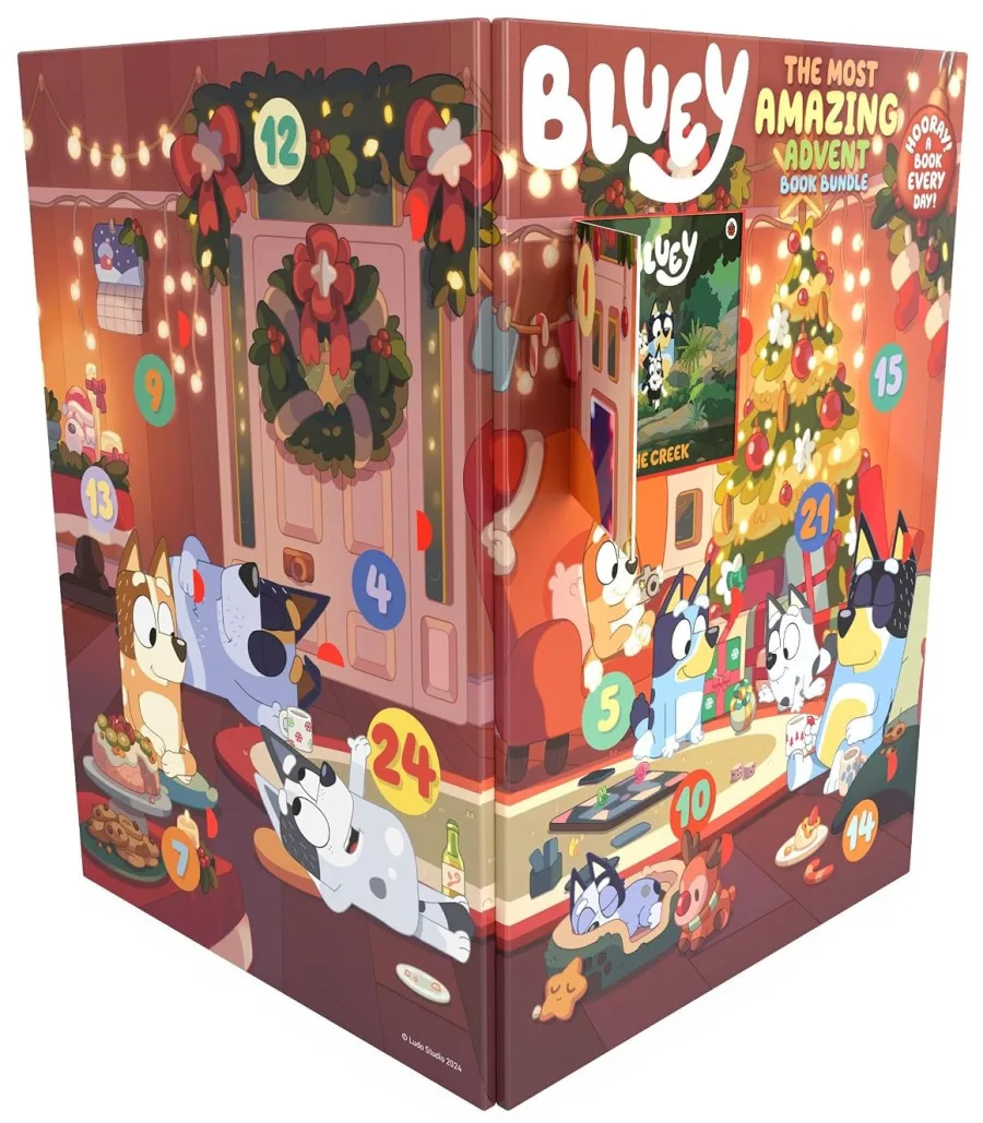 Bluey: The Most Amazing Advent Calendar Book Bundle