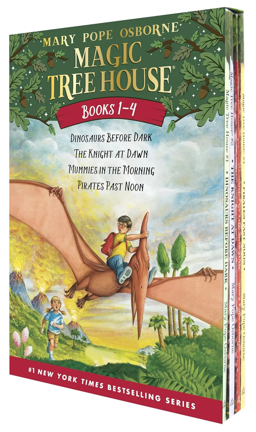 Magic Tree House Boxed Set, Books 1-4