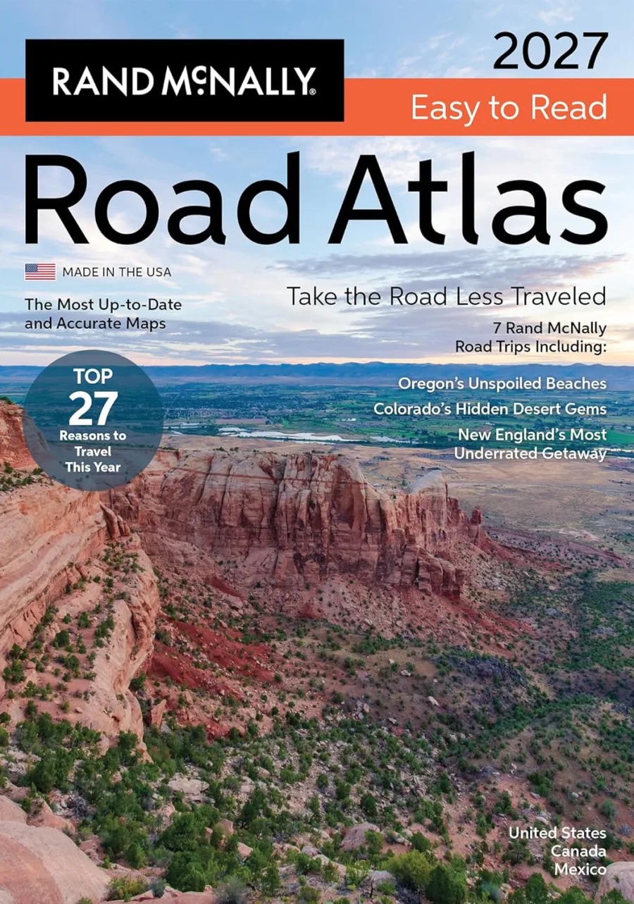 Rand McNally 2027 Easy to Read Midsize Road Atlas