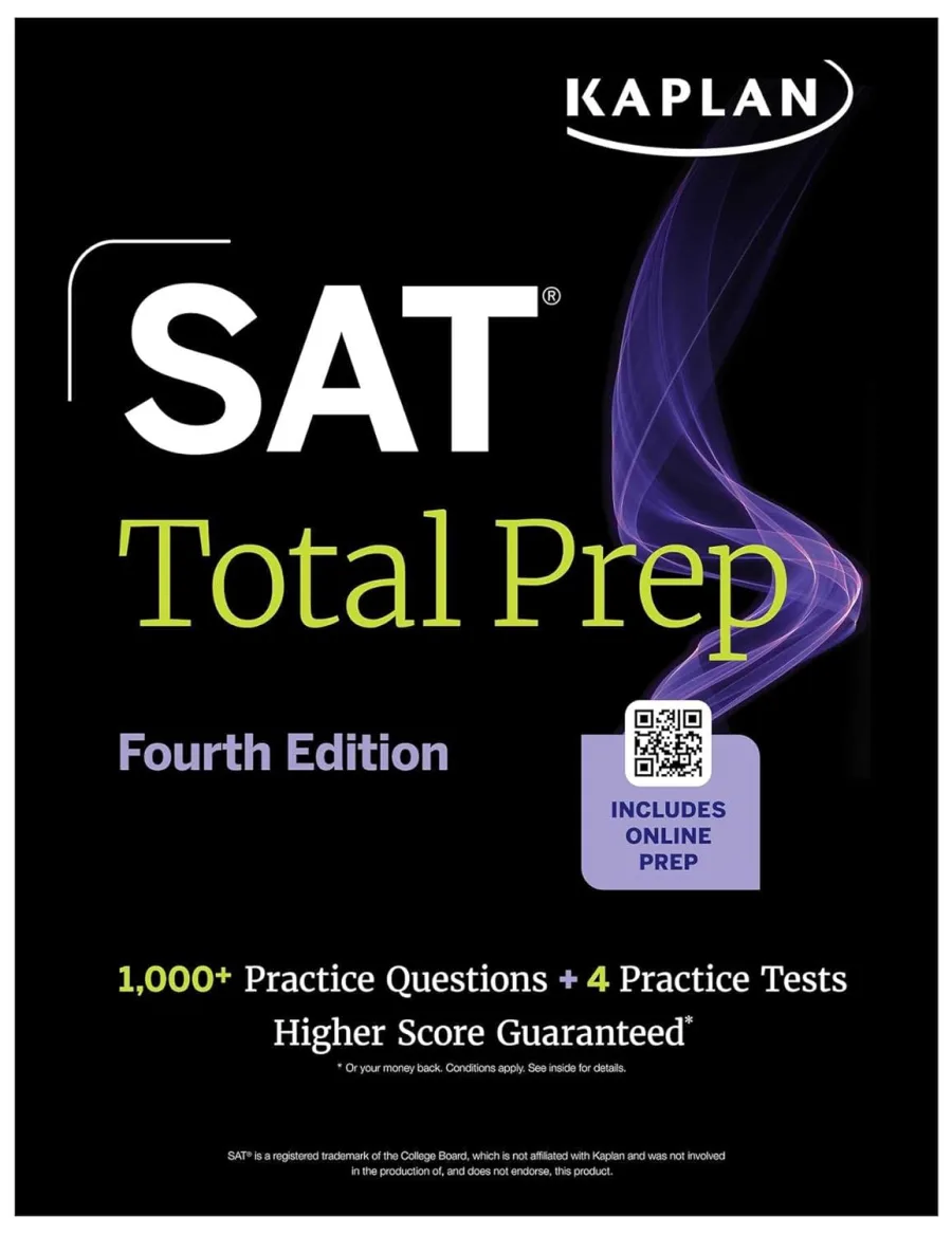 SAT Total Prep, Fourth Edition (2026-2027): Includes 4 Full Length Practice Tests, 1,100+ Practice