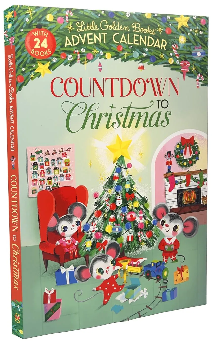Little Golden Books Advent Calendar: Countdown to Christmas: With 24 Winter Holiday Books