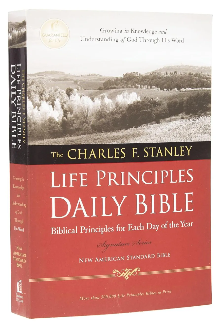 The Charles F. Stanley Life Principles Daily Bible
