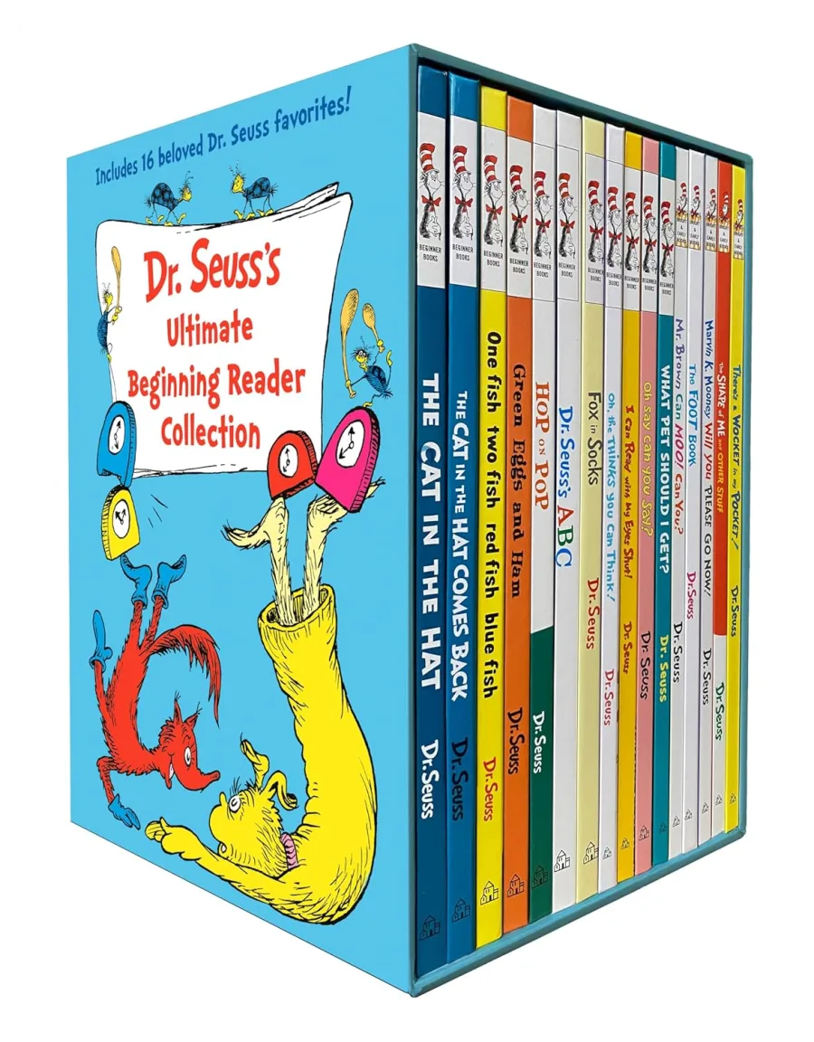 Dr. Seuss's Ultimate Beginning Reader Boxed Set Collection: Includes 16 Beginner Books and Bright