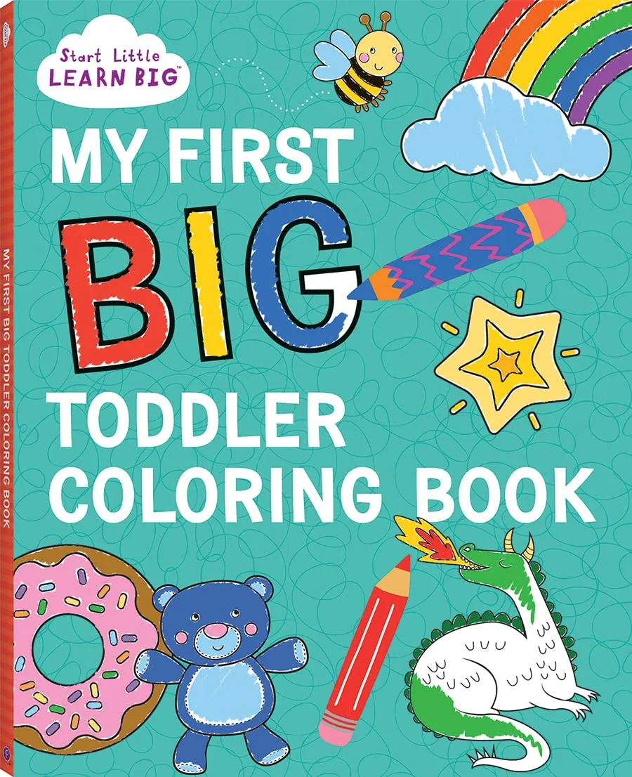 My First BIG Toddler Coloring Book