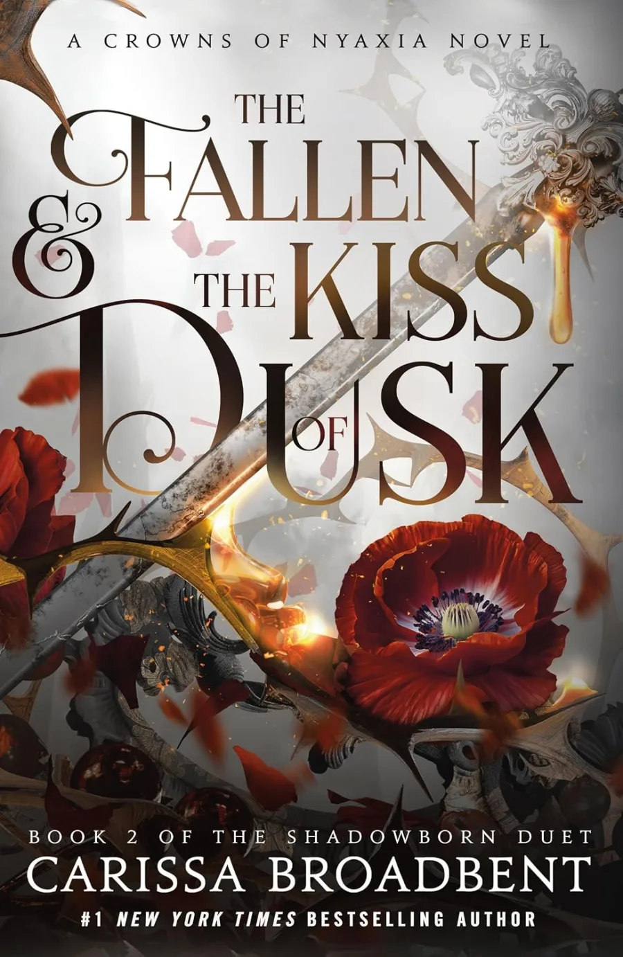 The Fallen & the Kiss of Dusk (Crowns of Nyaxia, 4)