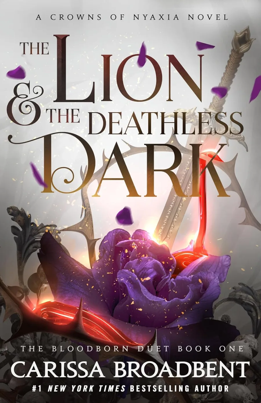 The Lion and the Deathless Dark (Crowns of Nyaxia Book 5)