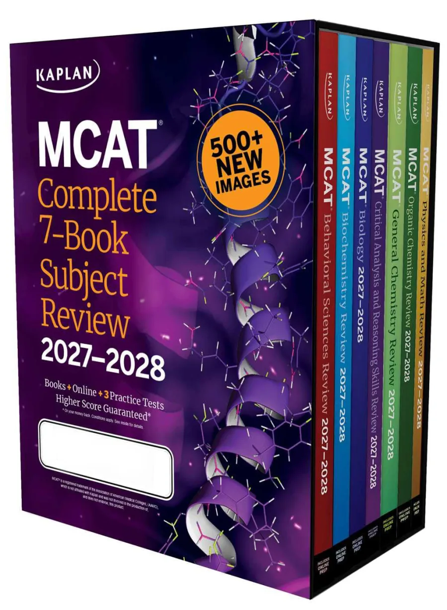 MCAT Complete 7-Book Subject Review 2027–2028 | Biggest Update Ever