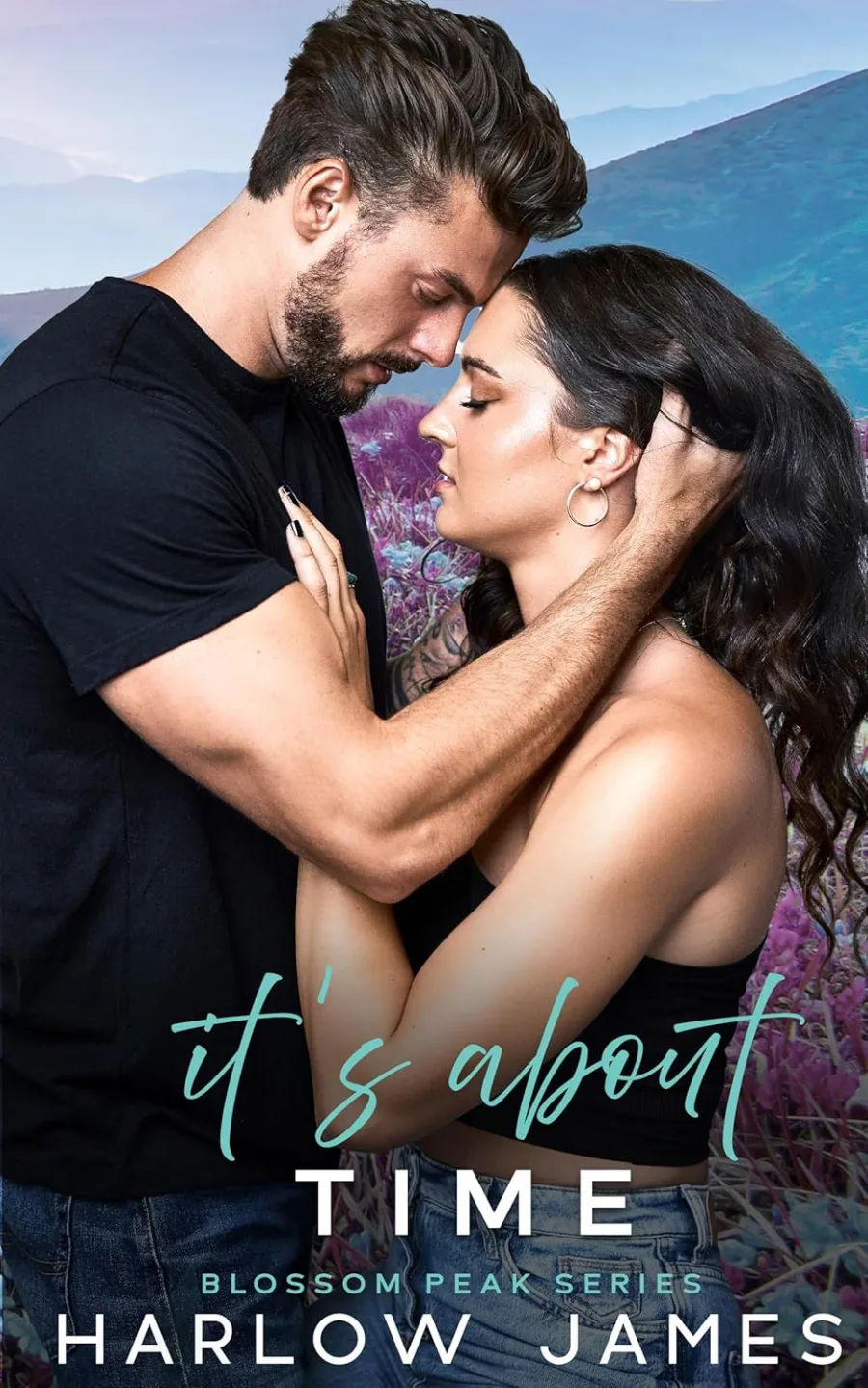 It's About Time: An Enemies to Lovers Fake Engagement Romance: Blossom Peak Book 4
