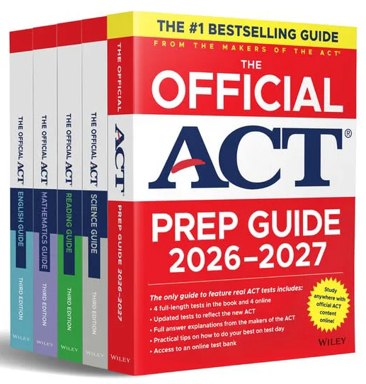 The Official ACT Prep & Subject Guides 2026-2027 Complete Set