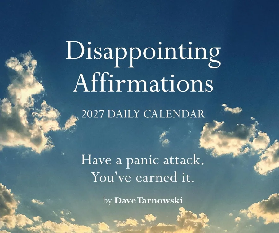 Disappointing Affirmations 2027 Daily Calendar