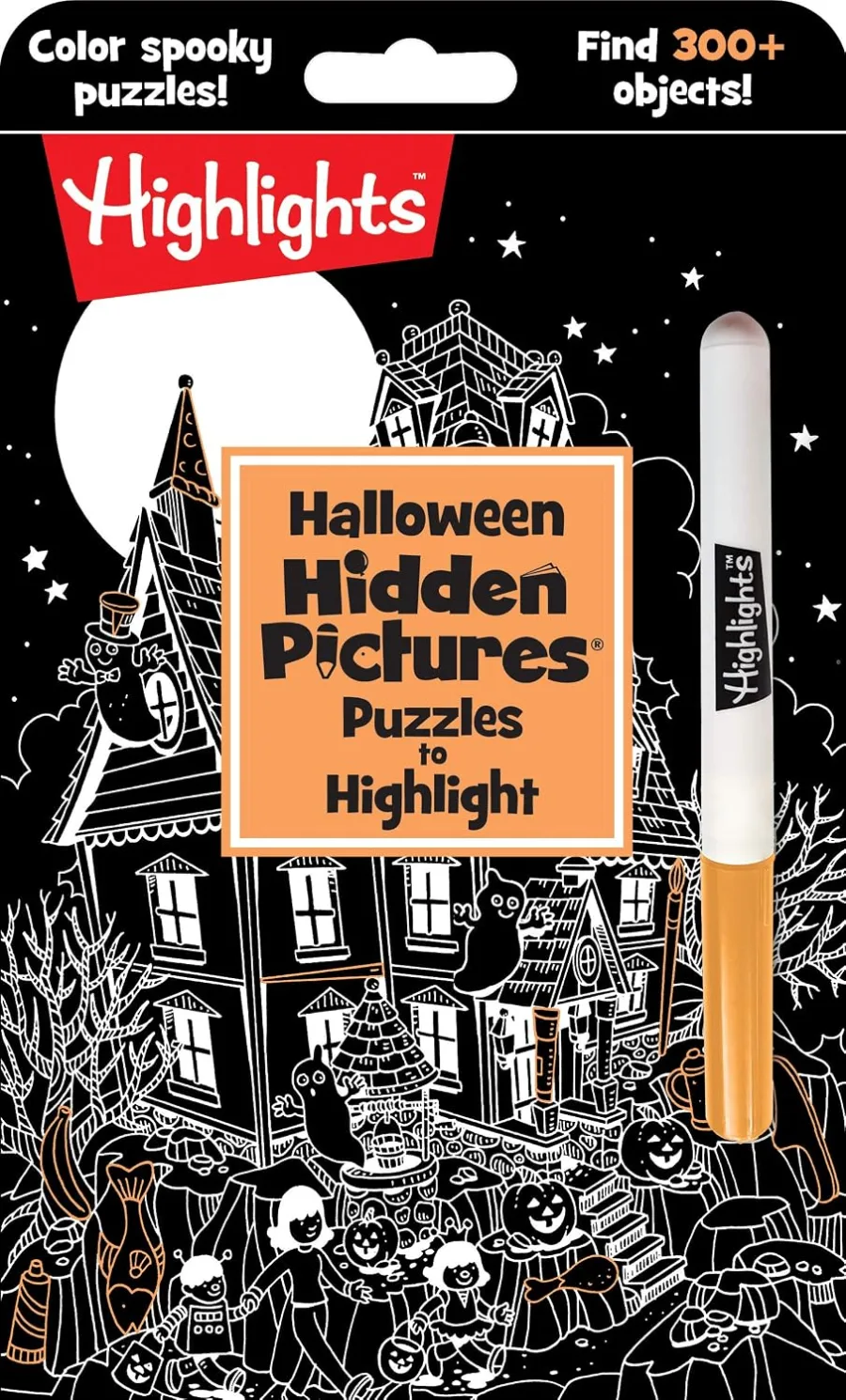 Halloween Hidden Pictures Puzzles to Highlight