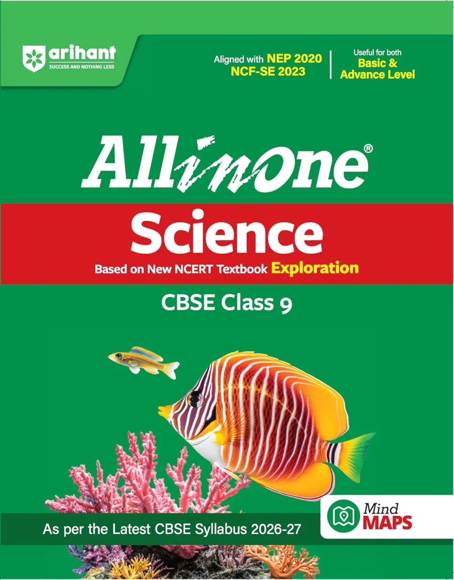 Arihant All in One Science (Exploration) Class 9 for CBSE Exam 2026-27 | NCERT Based Complete Theory