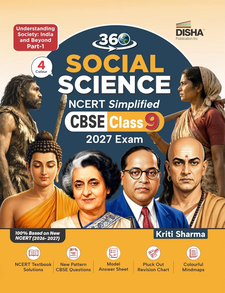 Disha 360 Social Science NCERT Simplified CBSE Class 9 Part I for 2027 Exam | Understanding Society