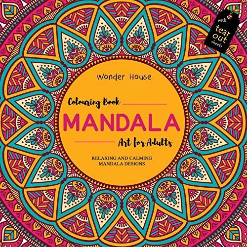 Mandala Art: Colouring books for Adults with tear out sheets
