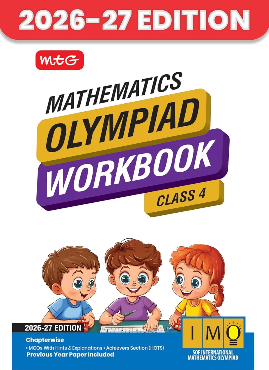 MTG International Mathematics Olympiad (IMO) Workbook Class 4 - Chapter-wise MCQs with Achievers Sec