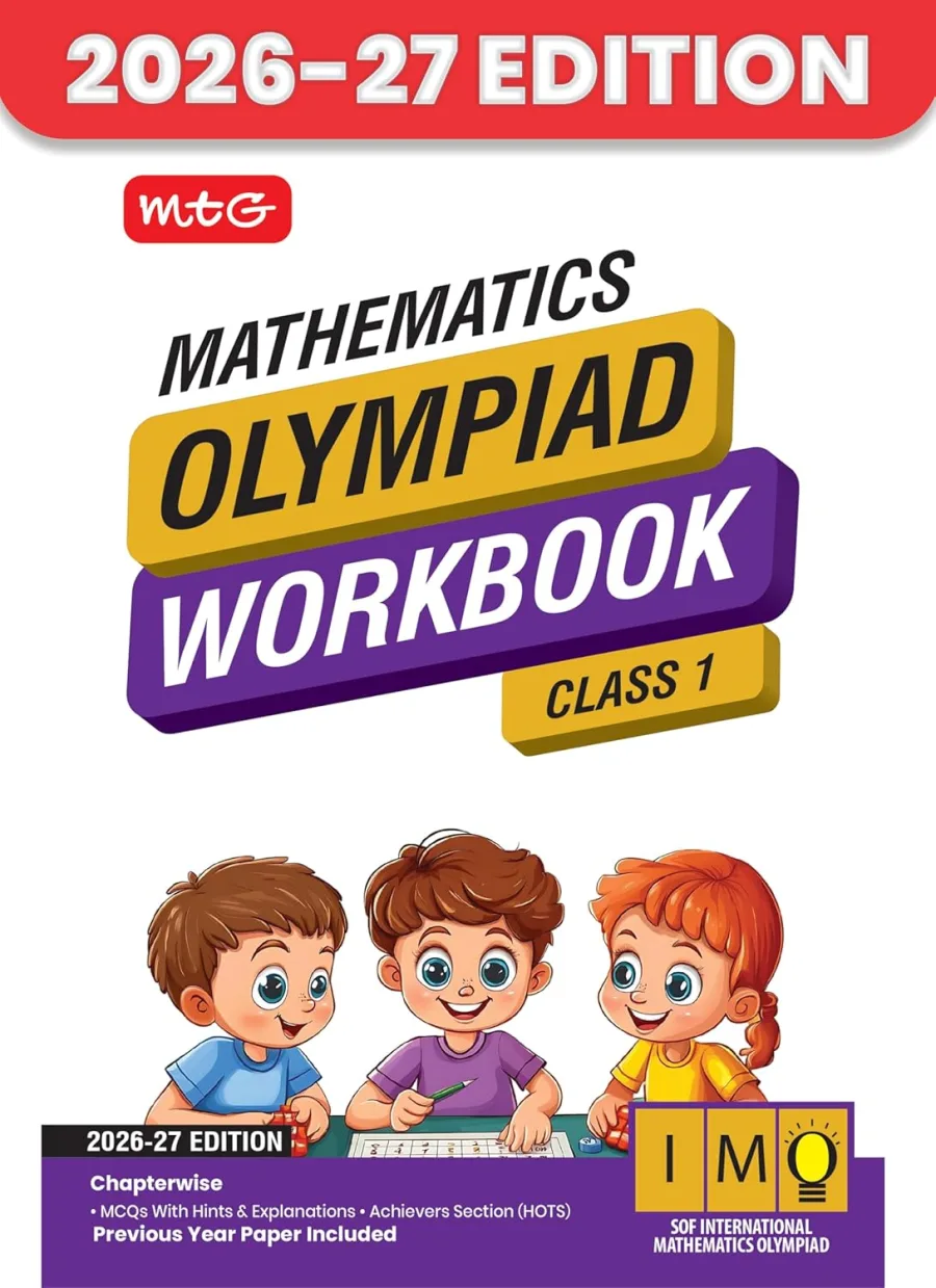 MTG International Mathematics Olympiad (IMO) Workbook Class 1 - Chapter-wise MCQs with Achievers Sec