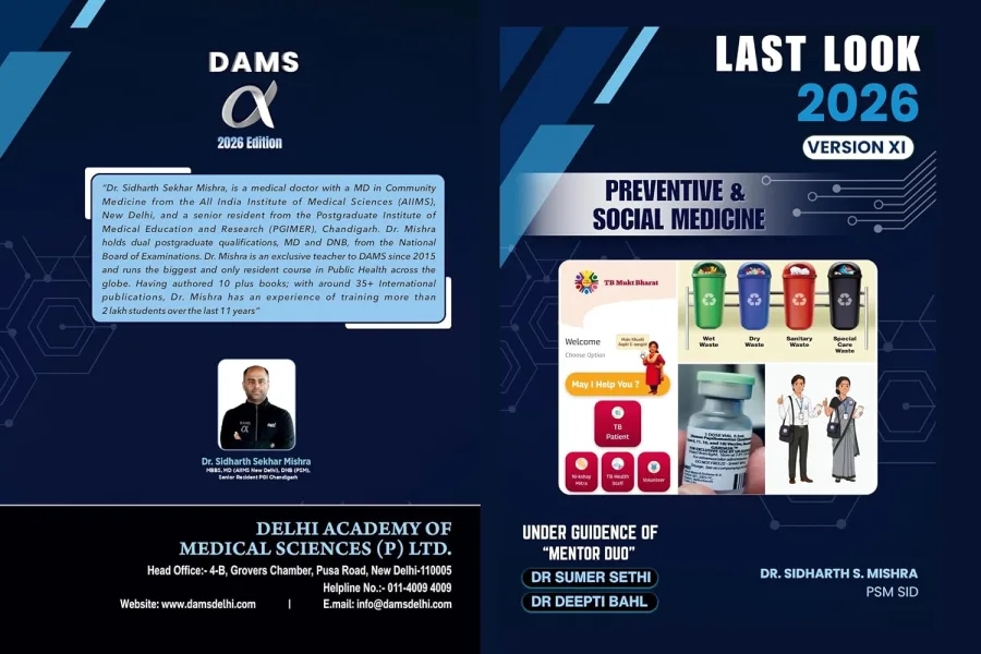 Last Look 2026 Version XI Preventive & Social Medicine | 2026 Edition, Version XI, Medical Reference