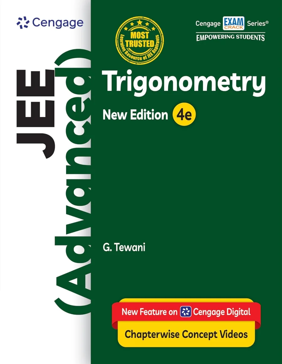 Cengage JEE (Advanced) Trigonometry with Chapterwise Concept Videos & Online Assessments