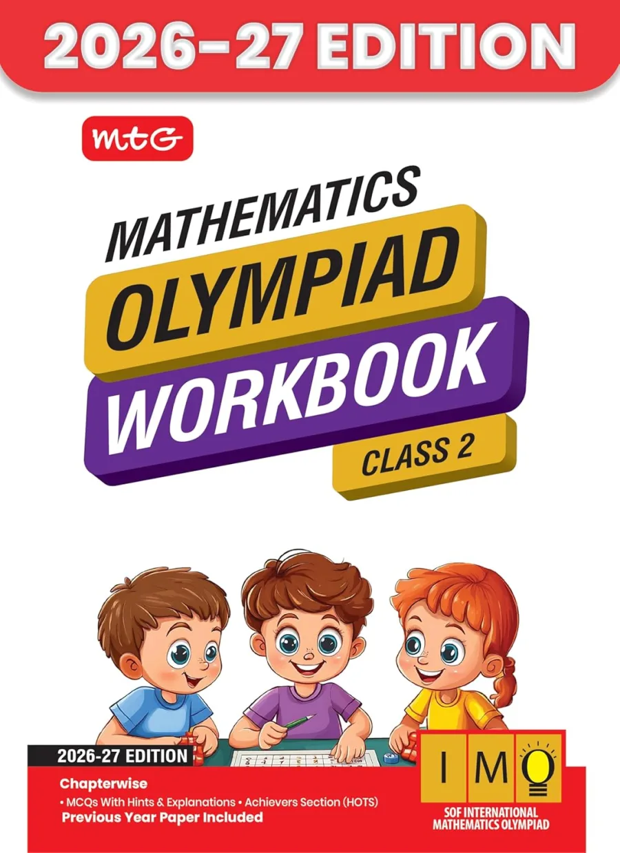 MTG International Mathematics Olympiad (IMO) Workbook Class 2 - Chapter-wise MCQs with Achievers Sec