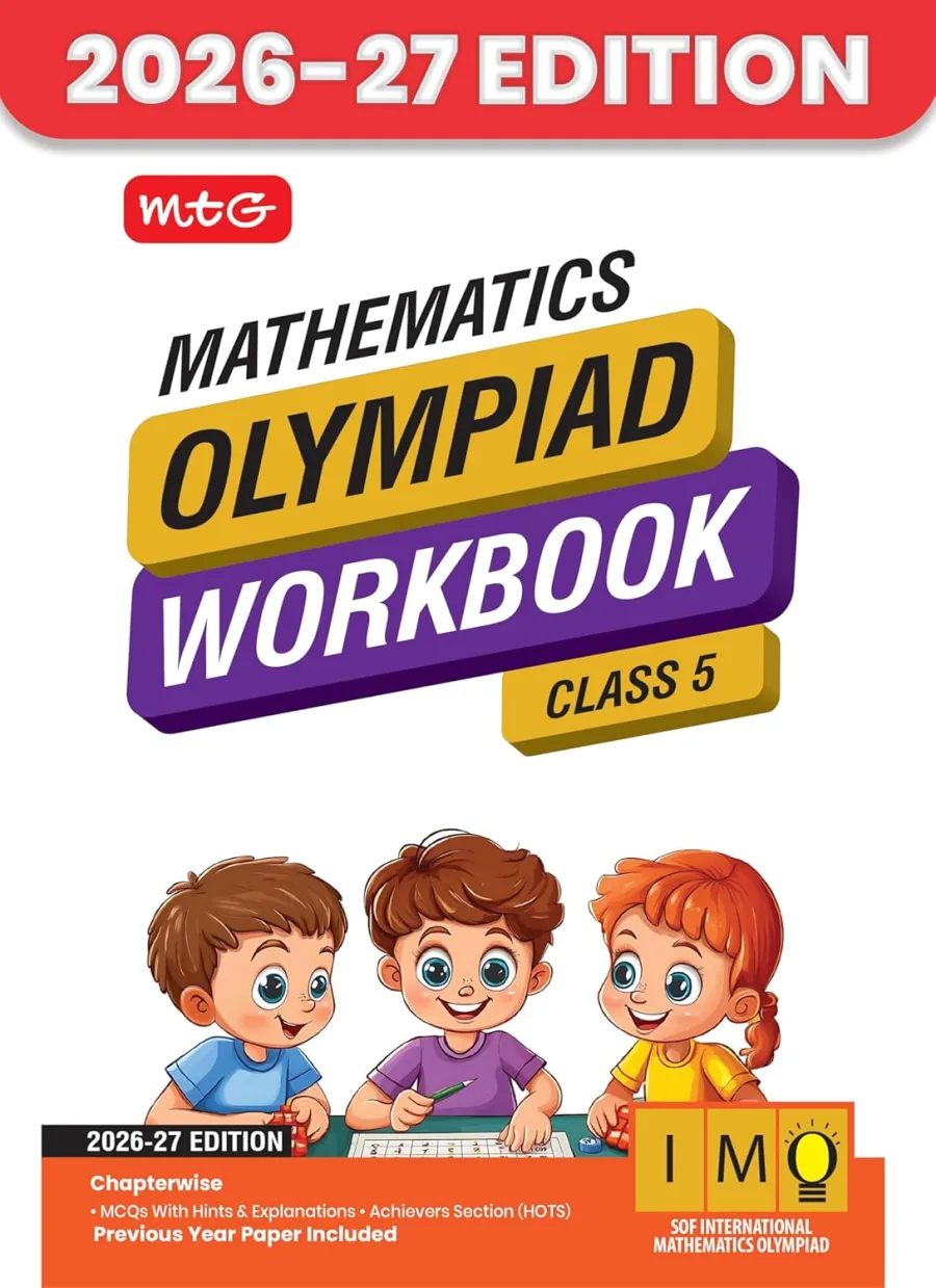 MTG International Mathematics Olympiad (IMO) Workbook Class 5 - Chapter-wise MCQs with Achievers Sec