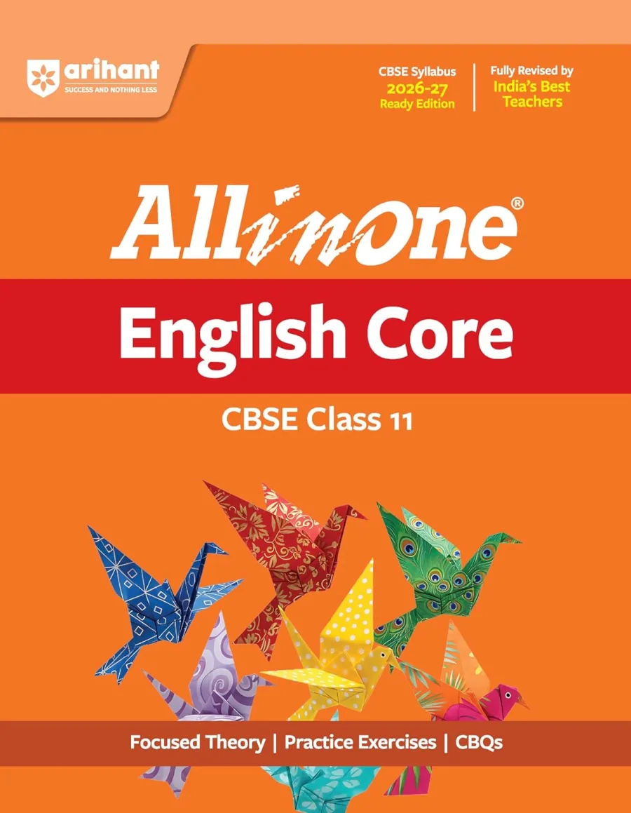 Arihant All in One English Core Class 11 for CBSE Exam 2026-27 | NCERT Based Complete Theory