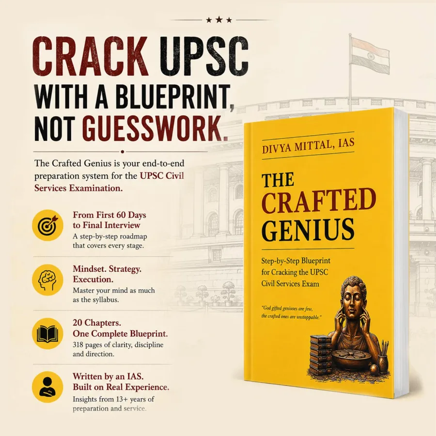 The Crafted Genius | Step-By-Step Blueprint For Cracking UPSC Civil Services Exam | Master Prelims