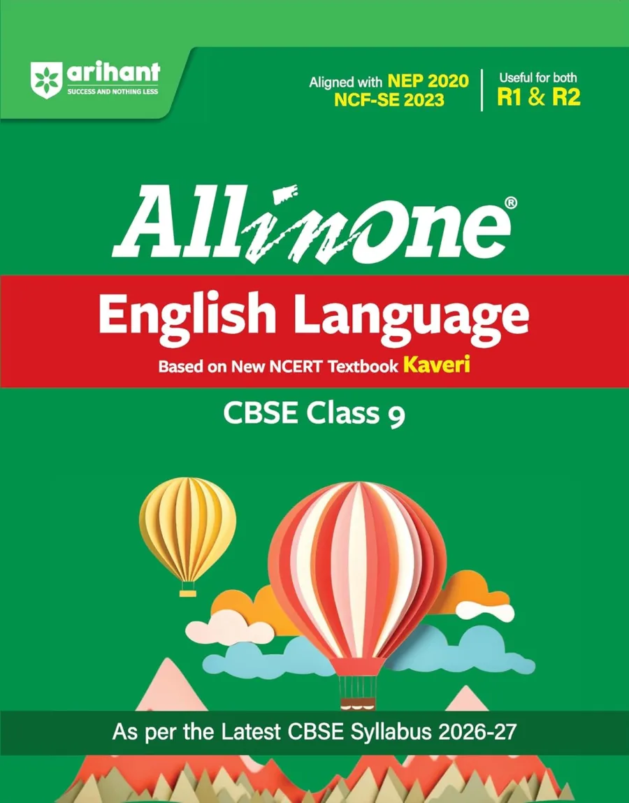 Arihant All in One English Language (Kaveri) Class 9 for CBSE Exam 2026-27 | NCERT Based