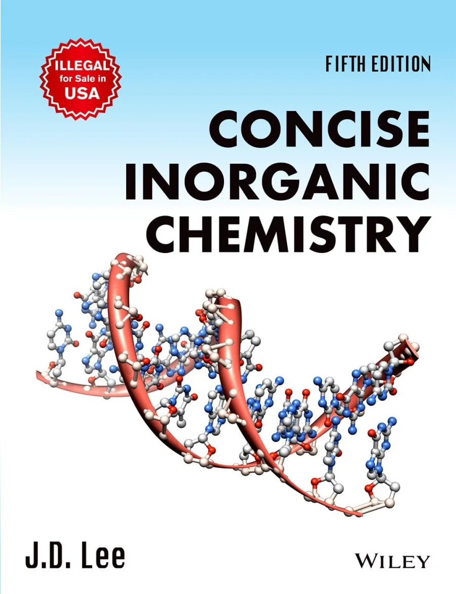 Concise Inorganic Chemistry, 5th Edition