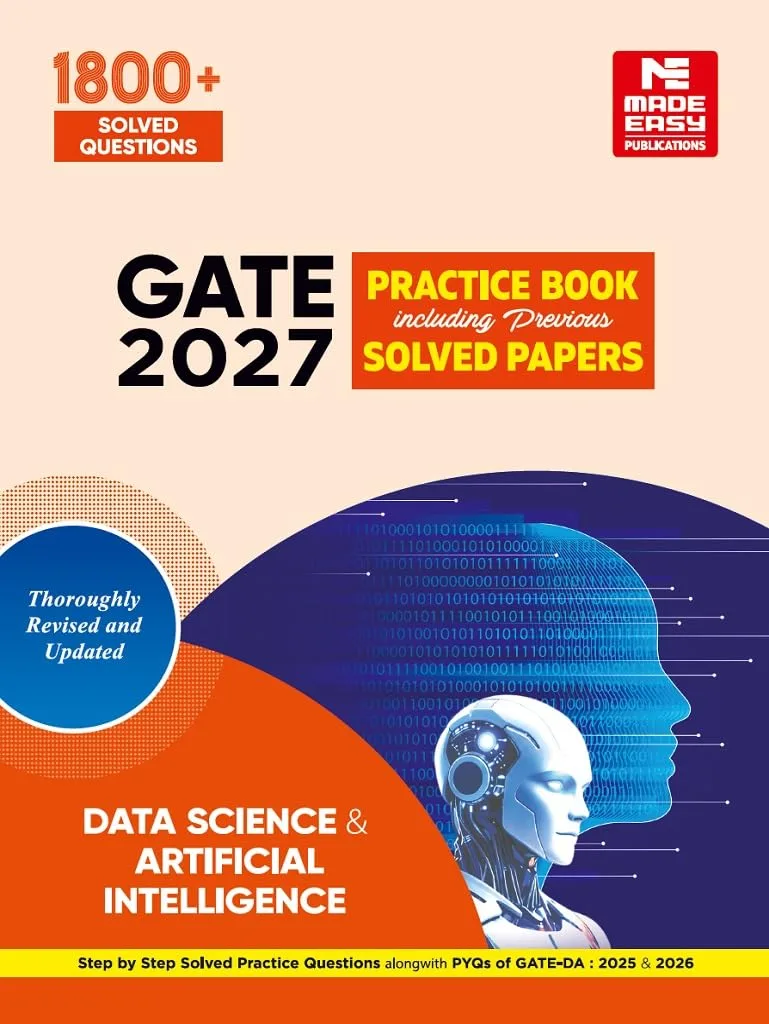GATE 2027: Data Science and Artificial Intelligence Previous Year Solved Papers