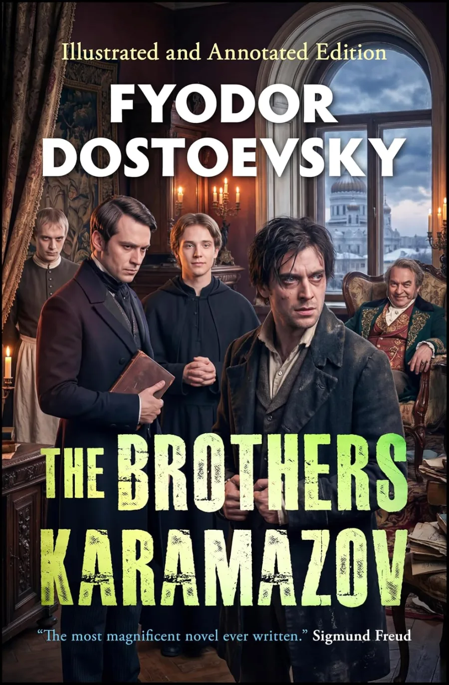 The Brothers Karamazov (Annotated) (Illustrated)