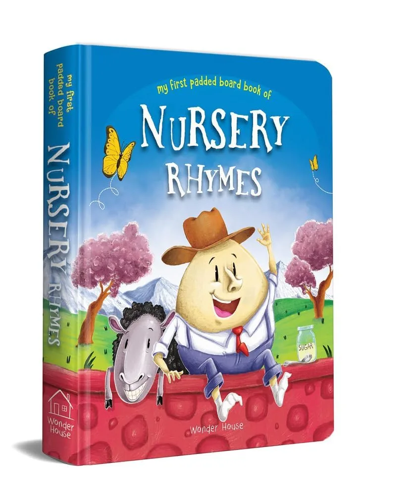 Nursery Rhymes – Board Book for Kids (My First Book Series): Illustrated Collection of Classic Rhyme