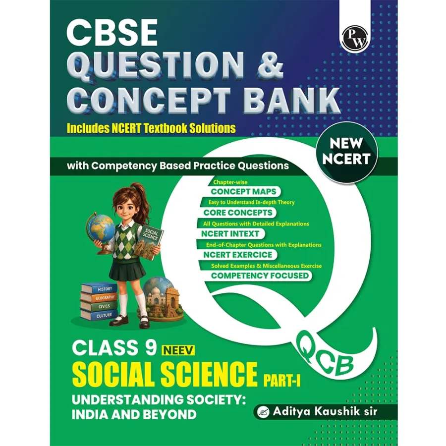 PW CBSE New NCERT Class 9 Social Science 2026-27 Understanding Society: India and Beyond Question