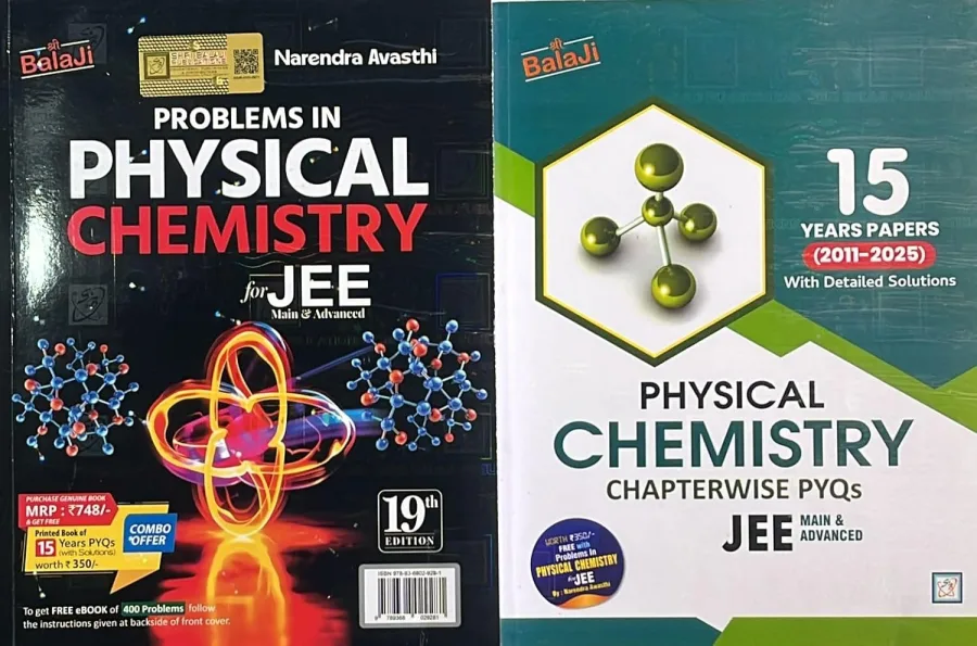 Problems in Physical Chemistry for JEE Main & Advanced, 19th Edition, with Chapterwise PYQs 15 Years