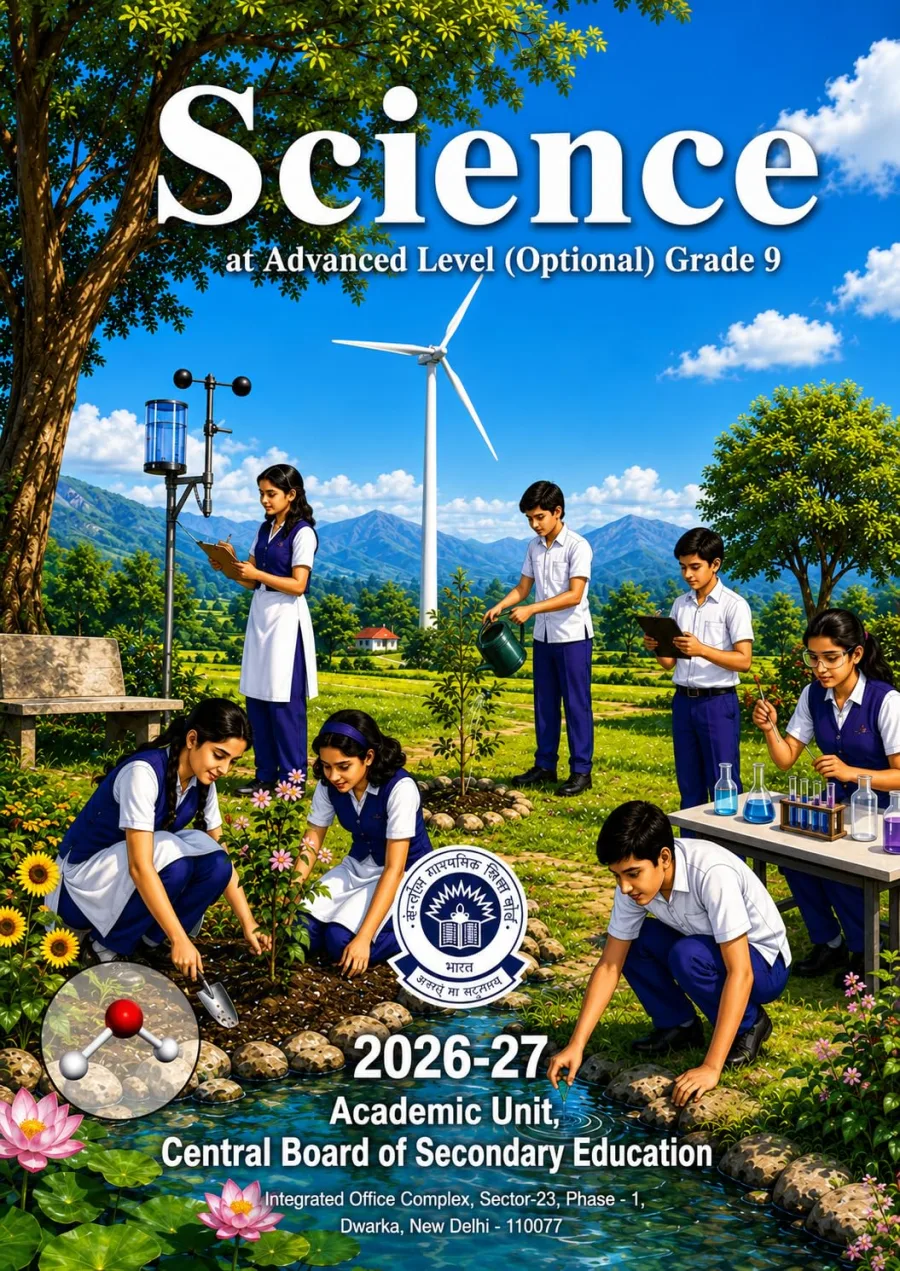 CBSE Science at Advanced Level Optional Grade 9 Textbook 2026-27