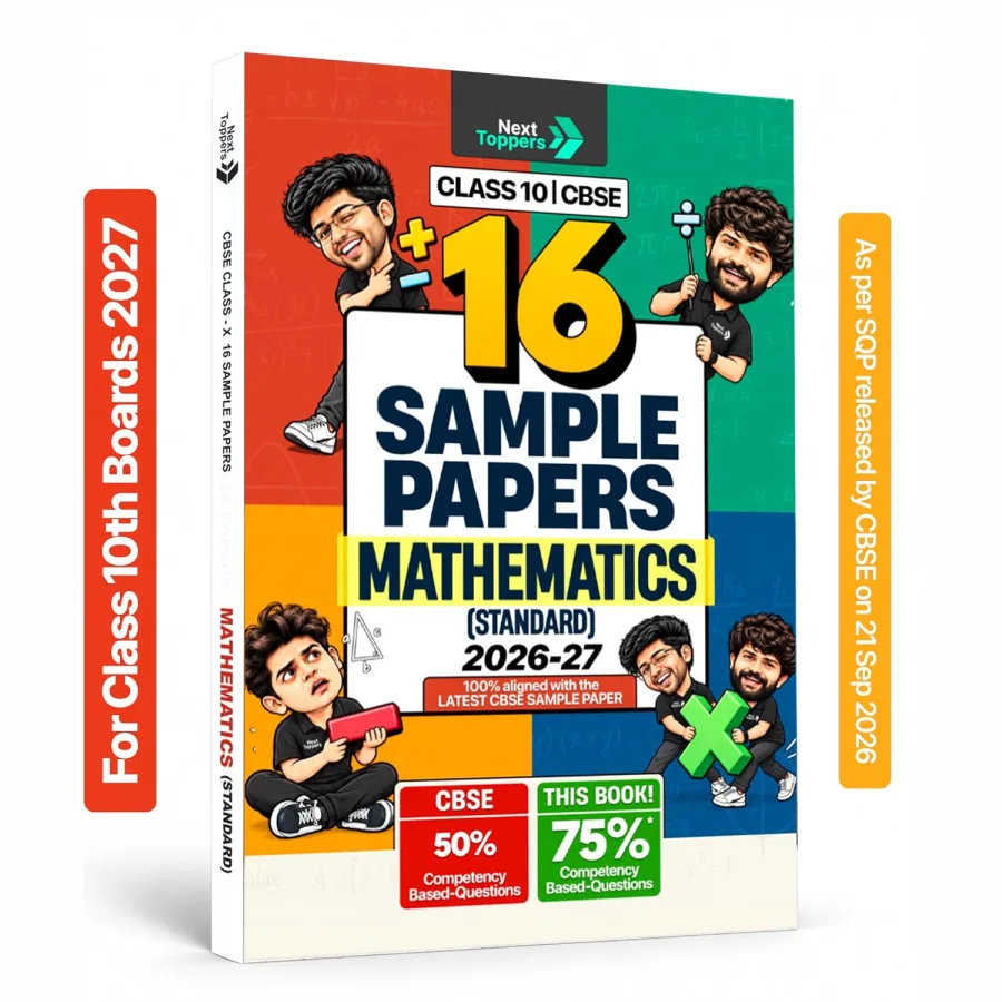 Next Toppers CBSE Class 10 Mathematics Standard Sample Papers 2026-27 by Shobhit Nirwan