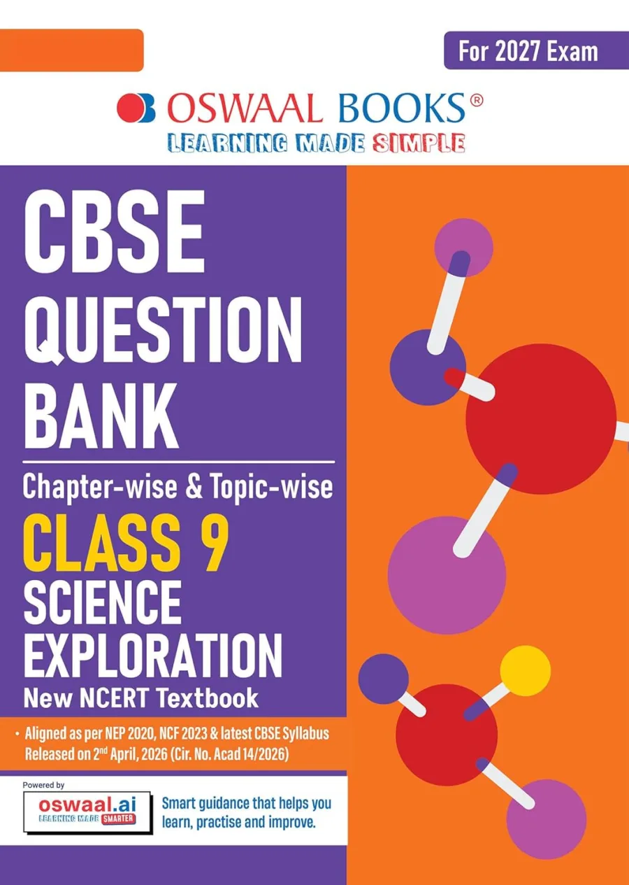 Oswaal CBSE Science Question Bank Chapter-wise & Topic-wise Class 9