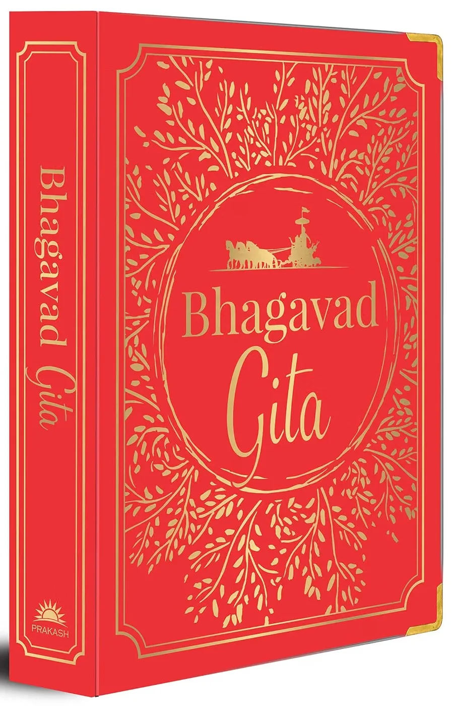 Bhagavad Gita (Deluxe Silk Hardbound)