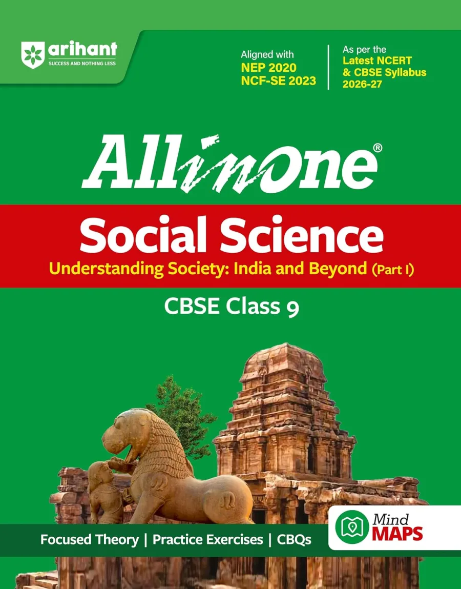 Arihant All in One Social Science (Understanding Society: India and Beyond – Part I) Class 9