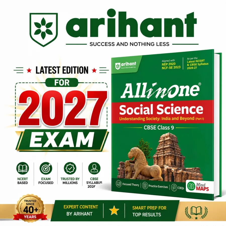 Arihant All In One Social Science Class 9th | Understnading Society: India and Beyond (Part 1)