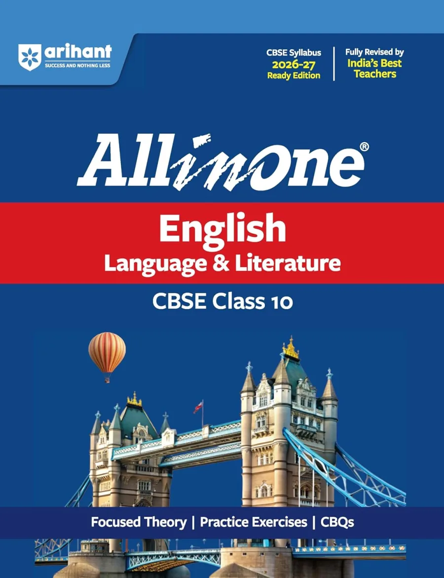 Arihant All in One English Language & Literature Class 10 for CBSE Exam 2026-27