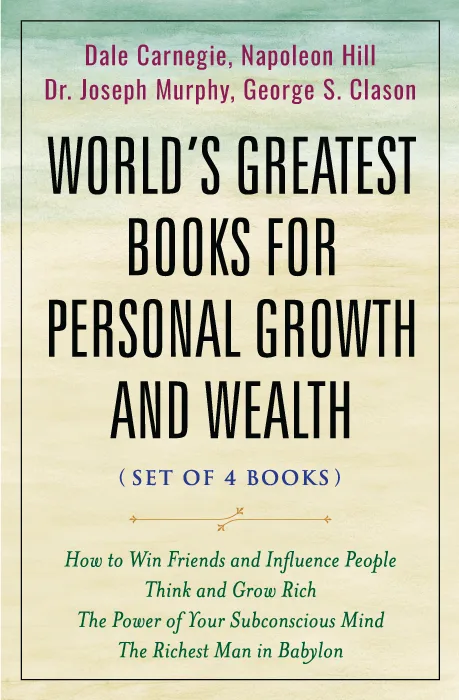 World’s Greatest Books For Personal Growth & Wealth (Set of 4 Books): Perfect Motivational Gift Set